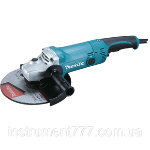 Мощная электрическая угловая шлифмашина (болгарка) MAKITA GA 9050 : 2000 Вт, диск 230мм, 6600 об/мин GA9050 фото