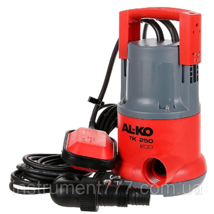 Насос занурювальний для чистої води Al-Ko TK 250 Eco : 250Вт, 6000 л/год, 5 м глибини, вага 4.1 кг TEX25 113593 фото