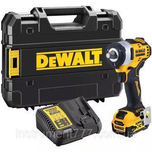 Гайковерт ударный аккумуляторный бесщеточный DeWALT DCF901P1 (акум 5 ампер): 12В, 338 Нм, 1/2 DCF901P1 фото