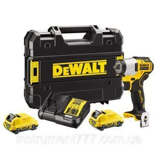 Гайковерт ударный аккумуляторный бесщеточный DeWALT DCF902D2 (акум 2 ампера 2шт и зарядка): 12В, 168 Нм, 3/8 DCF902D2 фото